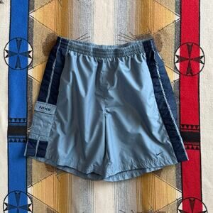 Vintage Y2K Men’s Nike Board Shorts Swim Trunks Size XL Liner Beach Summer Blue